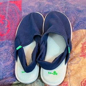 Sanuk Navy Shoes Womens Size 11